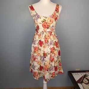 Vintage Delia's floral mini dress